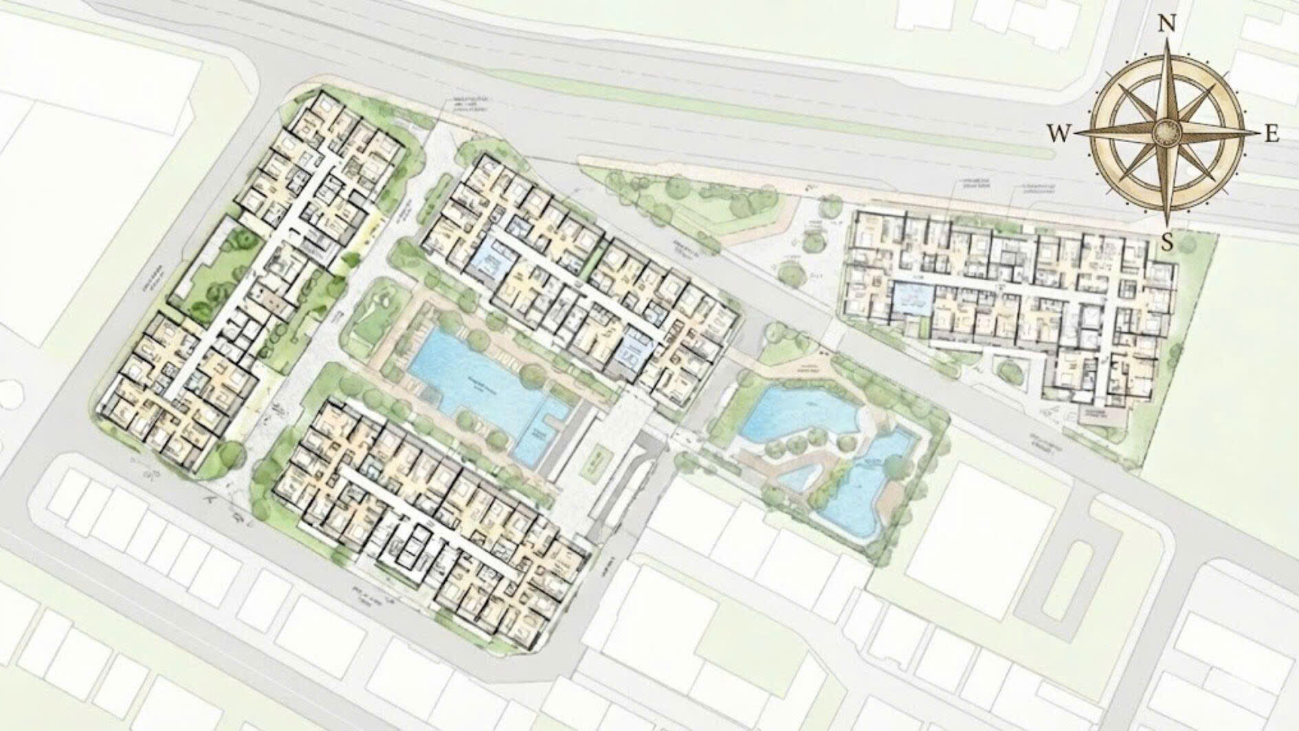 Mặt bằng Ansana By Kita