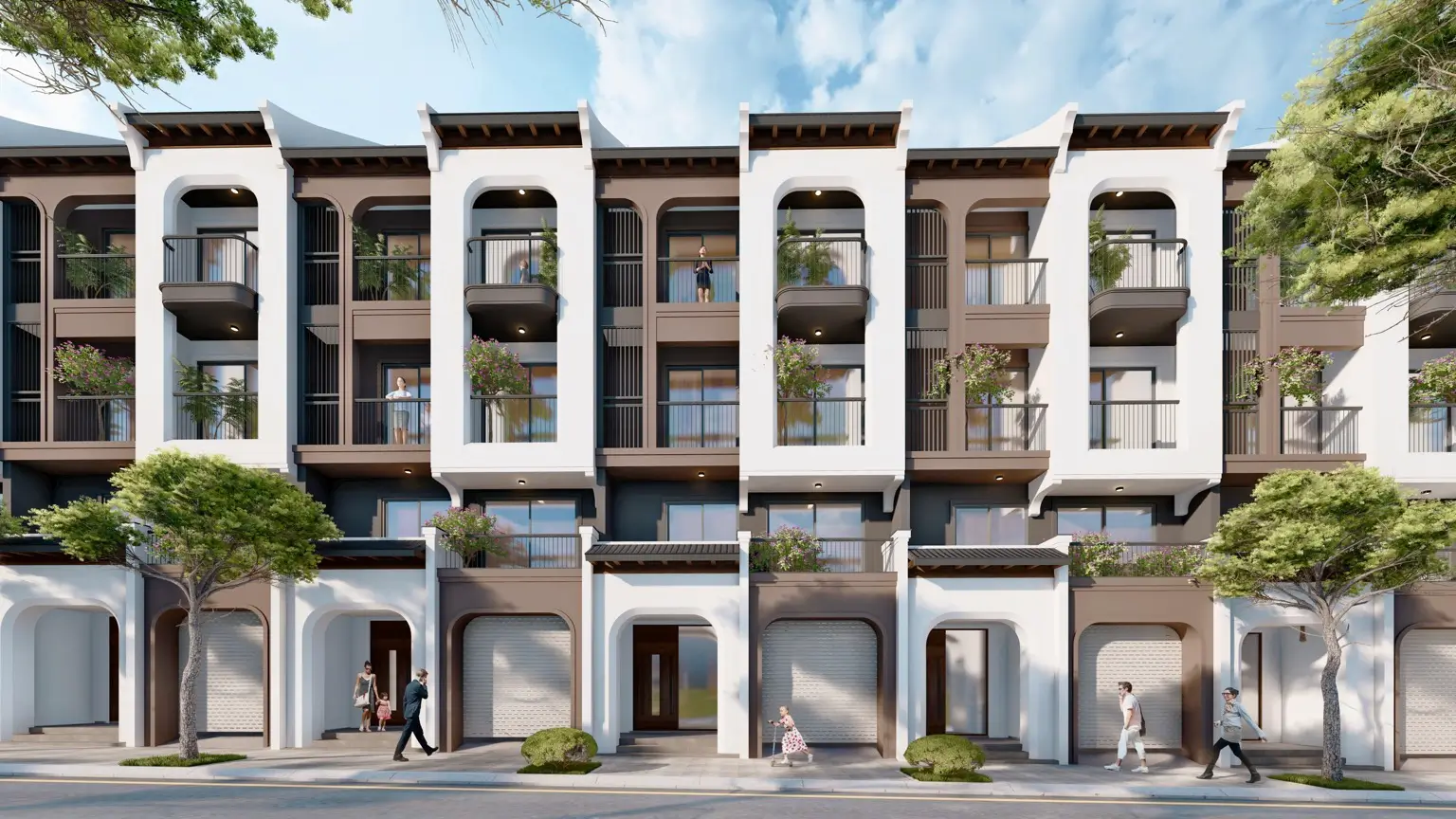 Ảnh 3d Hòa Lạc Metro City