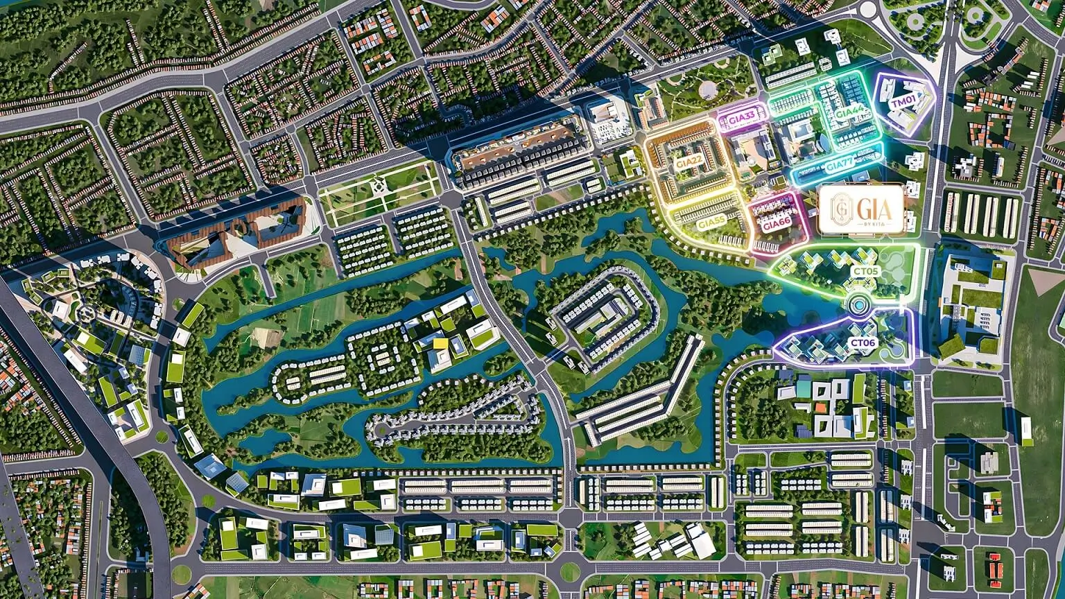 Mặt Bằng Dự Án Gia BY Kita